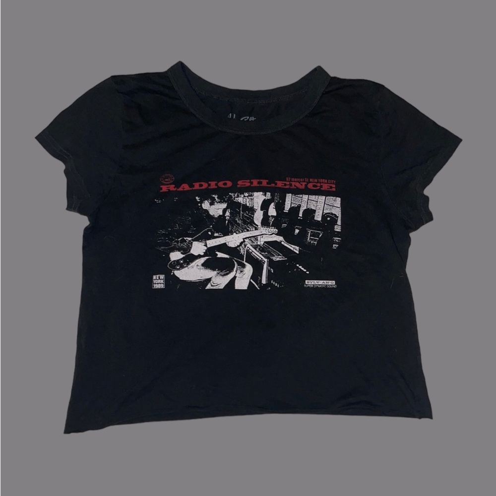Brandy Melville Radio Silence Tee